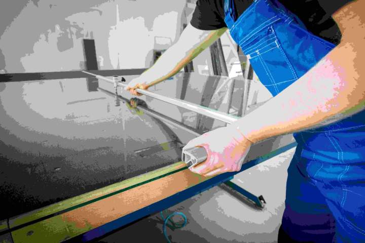 Fabrication de vitres, La Baule-Escoublac